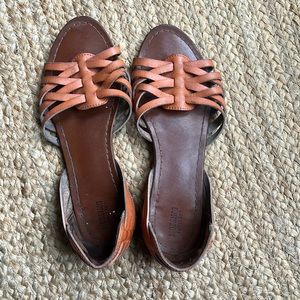 Mission braided slip-on sandals - boho